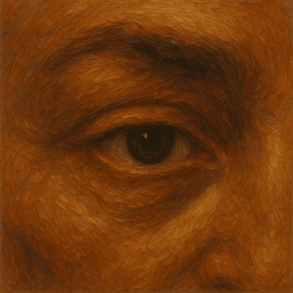 Yağlıboya göz illüstrasyonu 3/12