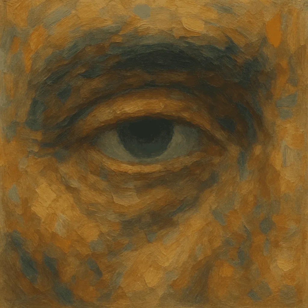 Yağlıboya göz illüstrasyonu 11/12
